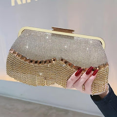 Rhinestone Clutch Bag Evening Handbag Banquet Bag For Party
