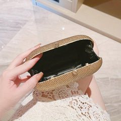 Rhinestone Glitter Clutch Bag Dinner Purse for Wedding Party Prom