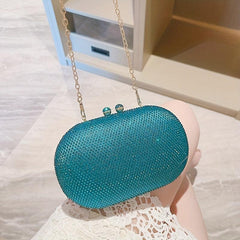 Rhinestone Glitter Clutch Bag Dinner Purse for Wedding Party Prom