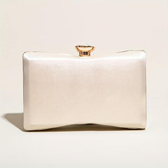 Evening Clutch Bag Rhinestone Decor Shoulder Chain Bag For Party