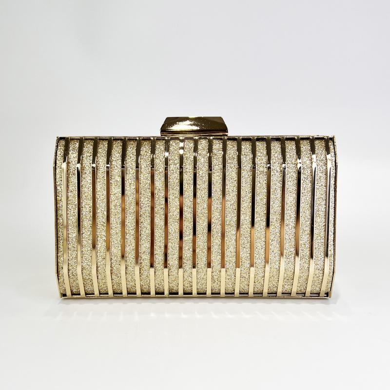 Glitter Chain Box Bag for Party & Wedding