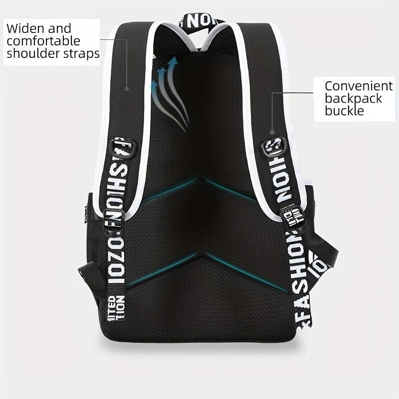 Glow In The Dark Astronaut Pattern Backpack