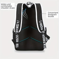Glow In The Dark Astronaut Pattern Backpack