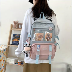 Cartoon Bear Backpack for School and Travel