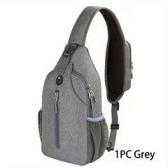 Outdoor Lightweight Shoulder Bag Large Capacity Portable Chest Bag