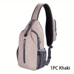 Outdoor Lightweight Shoulder Bag Large Capacity Portable Chest Bag