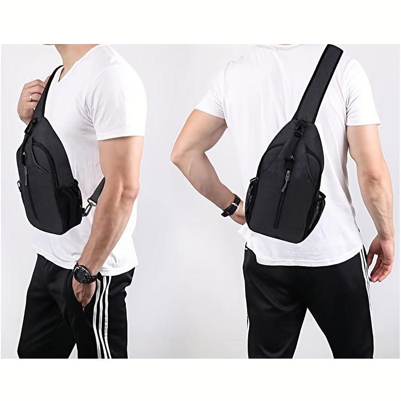 Outdoor Lightweight Shoulder Bag Large Capacity Portable Chest Bag
