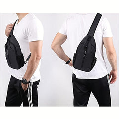 Outdoor Lightweight Shoulder Bag Large Capacity Portable Chest Bag
