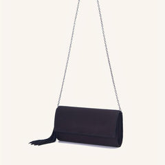Minimalist Tassel Crossbody Bag Evening Clutch Purse Wedding Party Prom