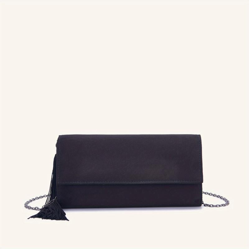 Minimalist Tassel Crossbody Bag Evening Clutch Purse Wedding Party Prom