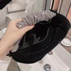 Rhinestone Evening Clutch Purse Wedding Prom Party