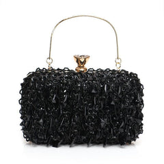 Colorful Sequins Clutch Purse Embroidery Evening Bag For Women Handbag