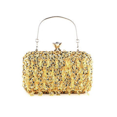 Colorful Sequins Clutch Purse Embroidery Evening Bag For Women Handbag