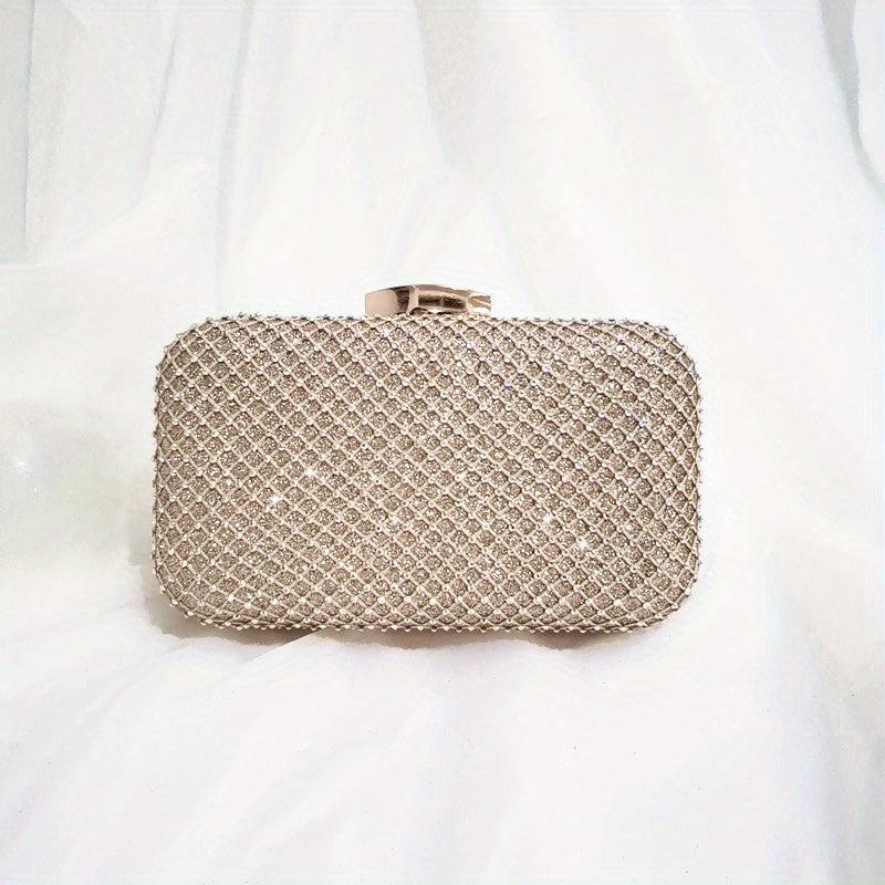 Rhinestone Evening Bag Glitter Clutch Wedding Party Purse & Handbag