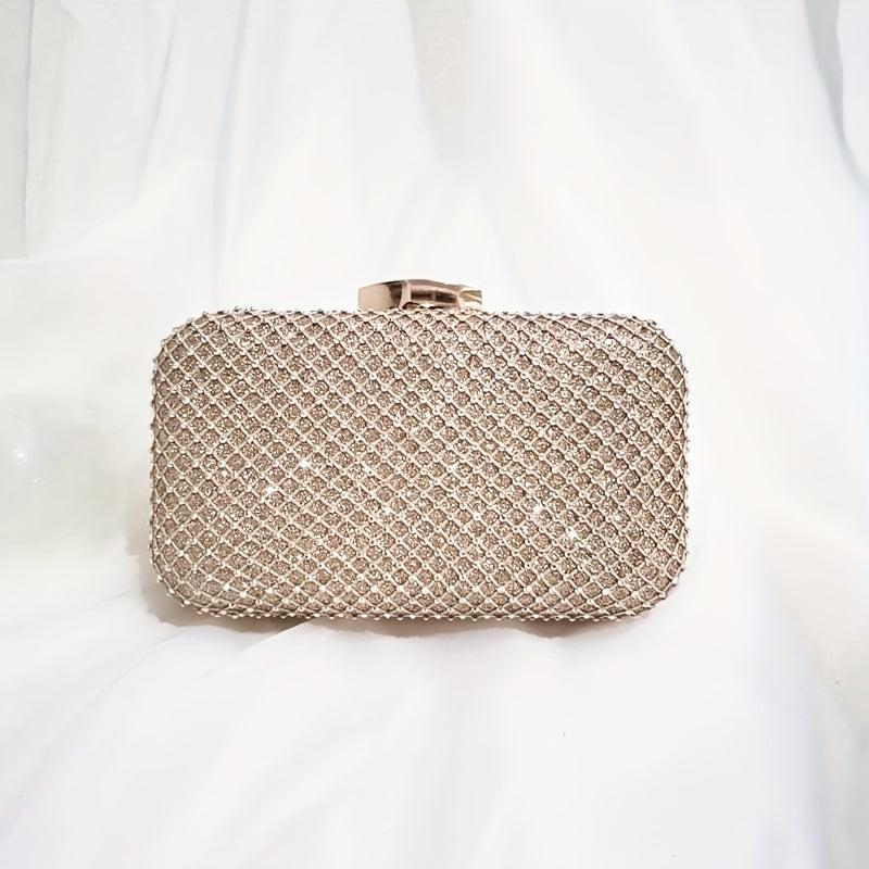 Rhinestone Evening Bag Glitter Clutch Wedding Party Purse & Handbag