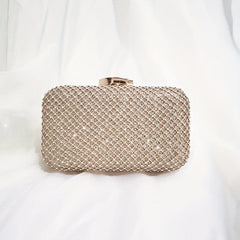 Rhinestone Evening Bag Glitter Clutch Wedding Party Purse & Handbag