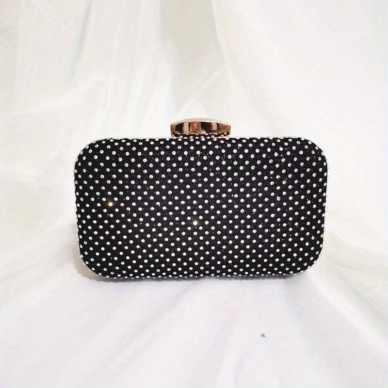 Rhinestone Evening Bag Glitter Clutch Wedding Party Purse & Handbag