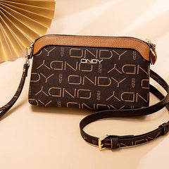 ONDY Letter Graphic Clutch Purse Women's PVC Long Wallet