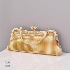 Rhinestone Evening Bag Top Clutch Purse for Wedding Party