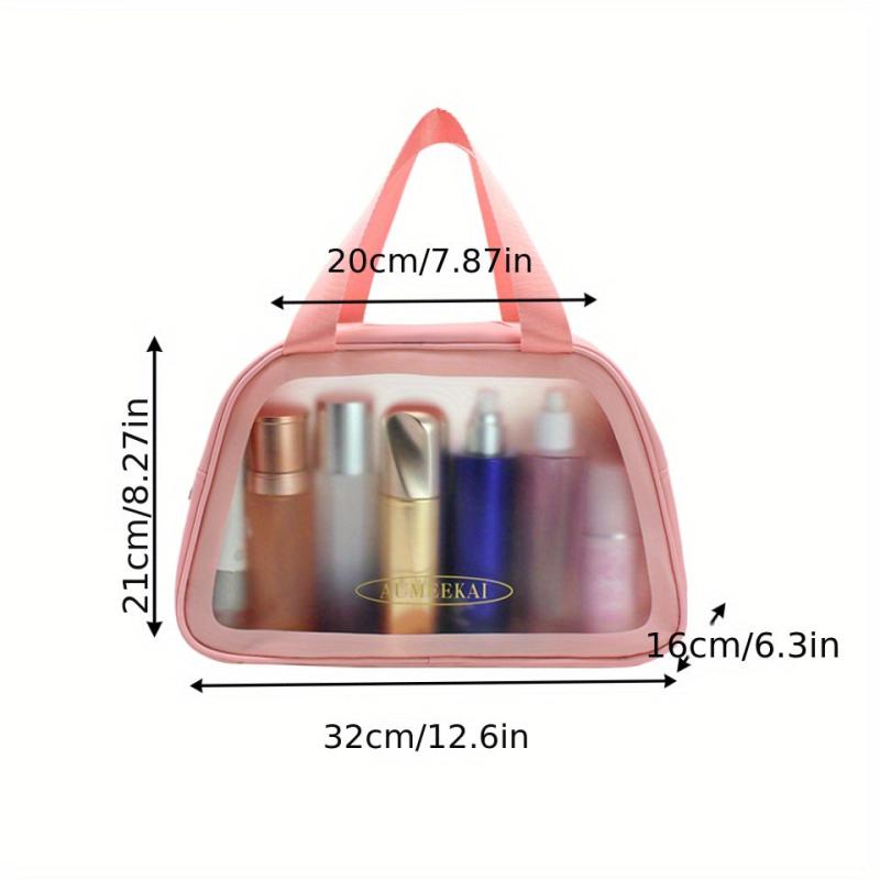 Dry Wet Separation Makeup Bag Portable Waterproof Travel Storage Toiletry Bag