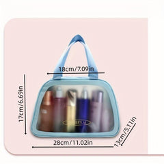 Dry Wet Separation Makeup Bag Portable Waterproof Travel Storage Toiletry Bag