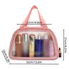 Dry Wet Separation Makeup Bag Portable Waterproof Travel Storage Toiletry Bag