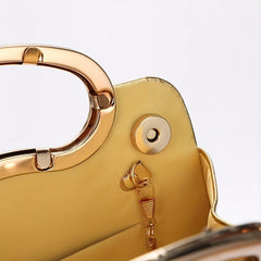 Geometric Pattern Satchel Bag Classic Evening Bag For Party