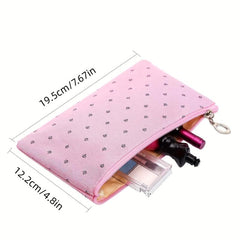 3pcs Clear Travel Cosmetics Wash Bag Set PVC Hangable Storage Bag