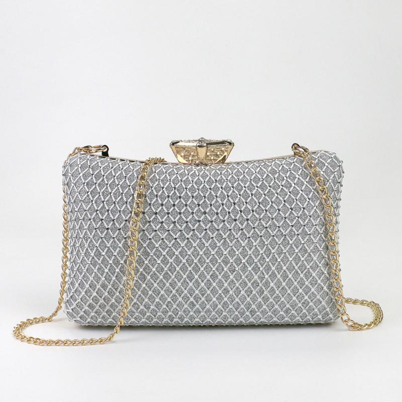 Rhinestone Evening Bag Glitter Clutch Women's Minaudiere Purse
