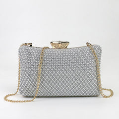 Rhinestone Evening Bag Glitter Clutch Women's Minaudiere Purse