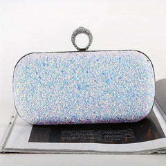 Elegant Sequin Clutch Bag Classic Celebrity Evening Bag