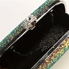 Elegant Sequin Clutch Bag Classic Celebrity Evening Bag