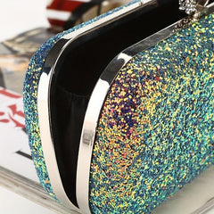 Elegant Sequin Clutch Bag Classic Celebrity Evening Bag