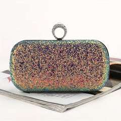 Elegant Sequin Clutch Bag Classic Celebrity Evening Bag