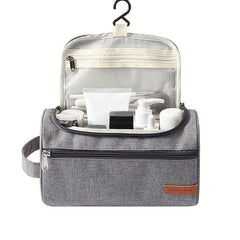 Portable Large Capacity Travel Toiletry Bag With Hook