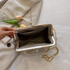 Vintage Floral Embroidered Frame Bag Evening Clutch Purse Formal Banquet Handbag