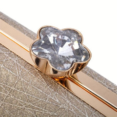 Rhinestone Decor Evening Bag for Women Party Wedding