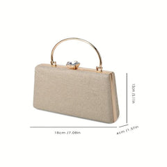 Rhinestone Decor Evening Bag for Women Party Wedding