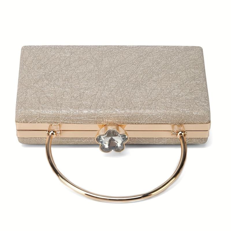 Rhinestone Decor Evening Bag for Women Party Wedding