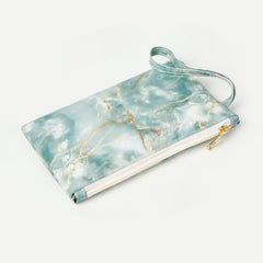 Marble Print Clutch Bag Women's Phone Bag Casual Clutch Bag