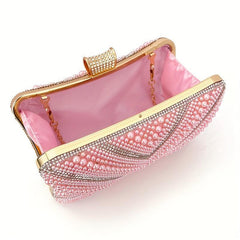Rhinestone Evening Bag Dinner Clutch Purse for Wedding Party