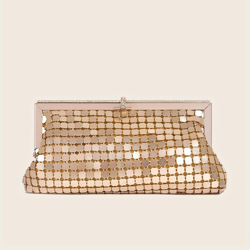 Rhinestone Evening Bag Clutch Purse Chain Handbags for Party Prom Wedding