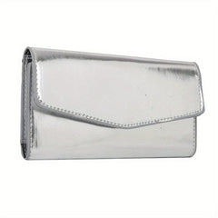 Long Wallet Trifold Coin Purse Credit Card Holder Evening Bag