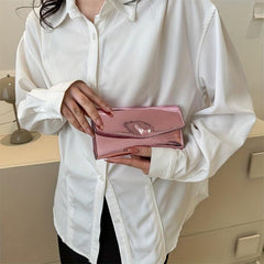 Long Wallet Trifold Coin Purse Credit Card Holder Evening Bag