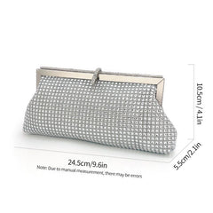 Colorful Rhinestone Evening Bag Dinner Clutch Purse for Wedding Party Prom