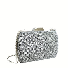 Glitter Clutch Purse Rhinestone Evening Bag for Wedding Prom