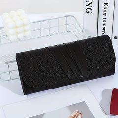 Sequin Ruched Evening Bag Women's Clutch Purse Glitter Handbag