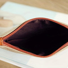 Colorful Striped Long Purse Faux Leather Textured Clutch Wallet