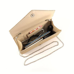 Glitter Envelope Clutch Purse Classic Formal Handbag