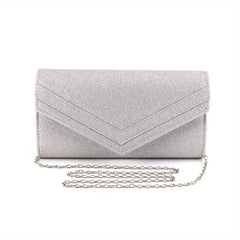 Glitter Envelope Clutch Purse Classic Formal Handbag
